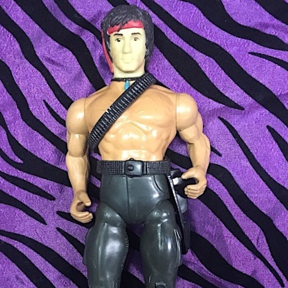 Toys Vintage Rambo 1985 Anabasis First Blood Action Figure Poshmark